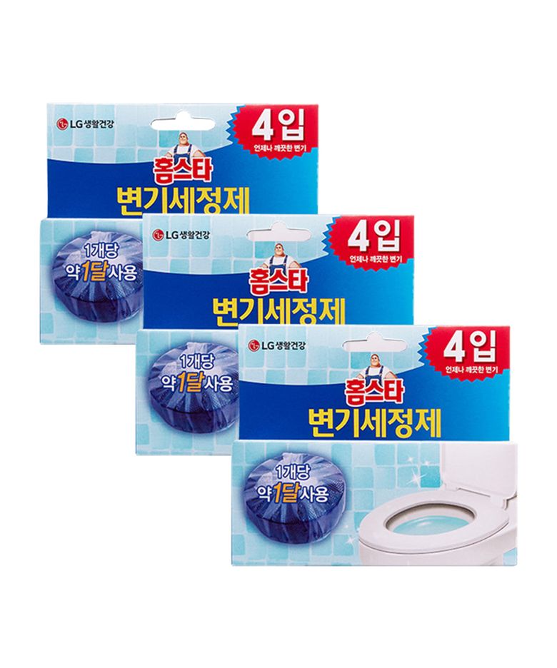 변기 세정제 40g 4개입 (알맹이) x 3개