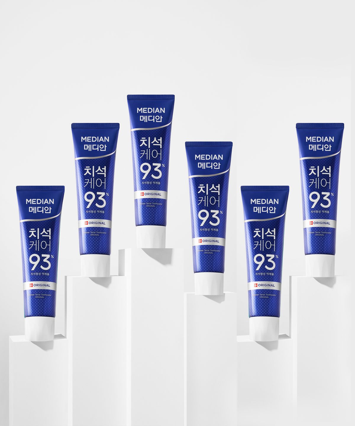 메디안(MEDIAN) 치석 오리지널 치약 120g 6입