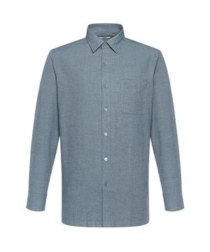 기모 솔리드라이크 셔츠 블루