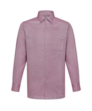 기모 이지케어 솔리드 라이크 셔츠 레드