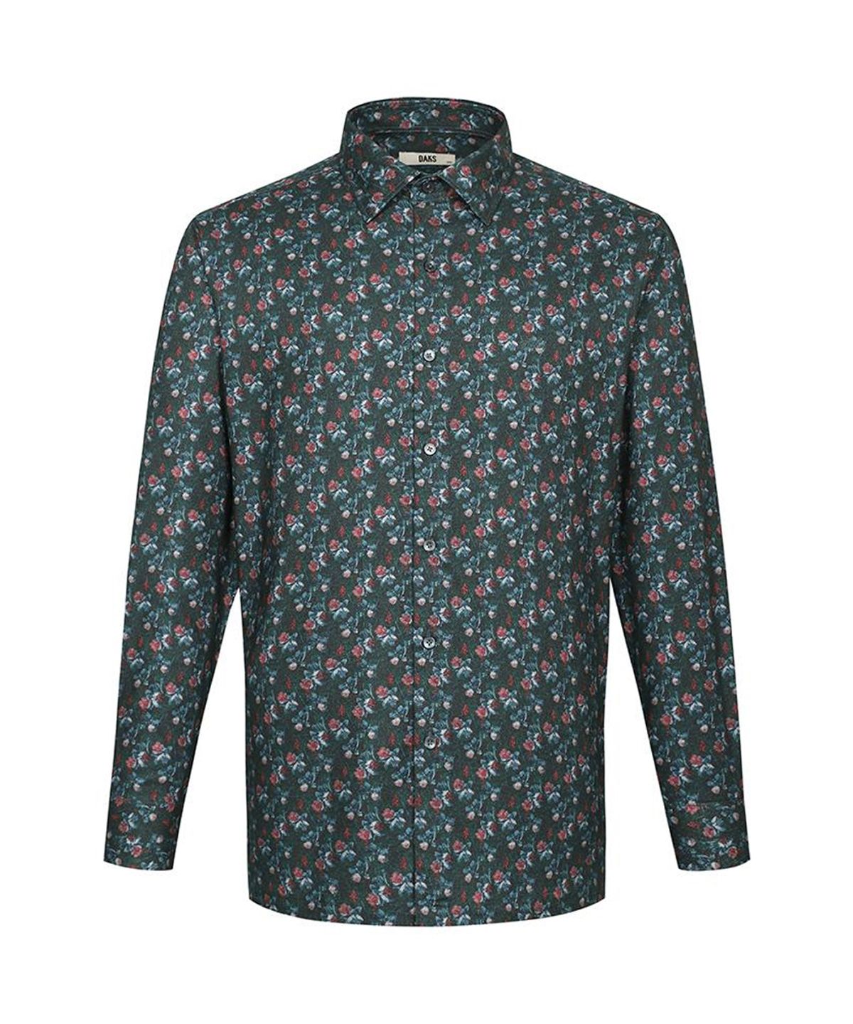 닥스셔츠(DAKS SHIRTS) 기모 레이온혼방 프린트 캐주얼 셔츠 레귤러핏_DLW1SHCL170E1