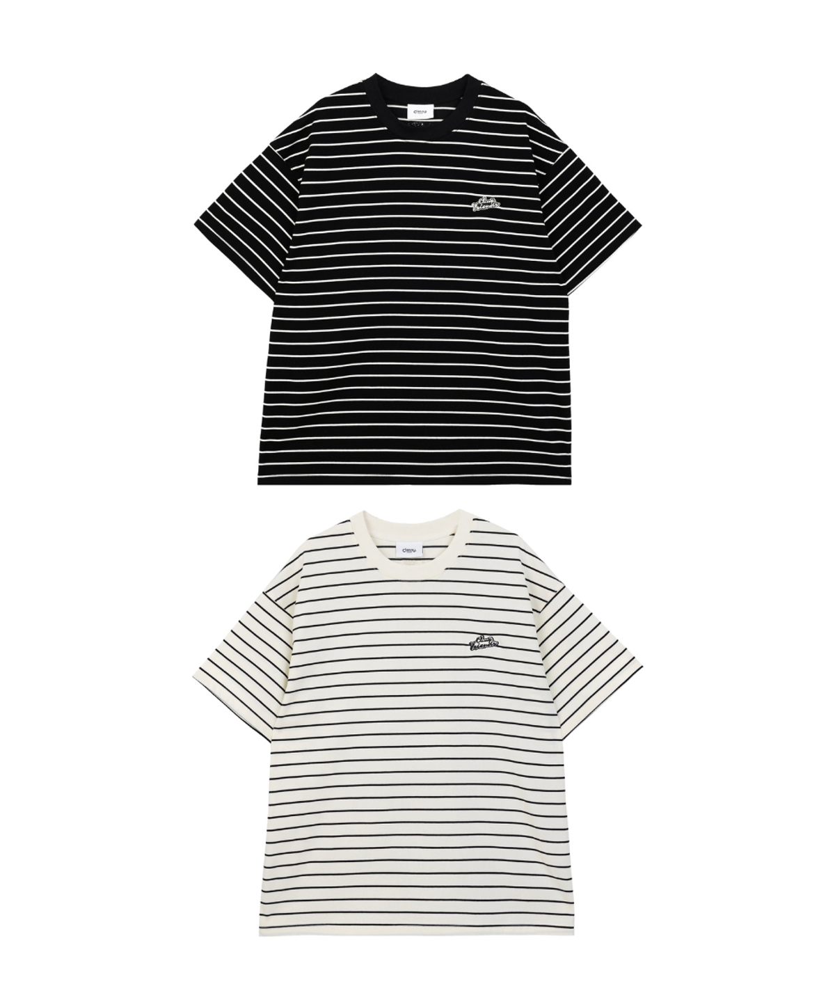 클래씨클럽(CLASSY CLUB) 칠 라인 티셔츠 (2 color)