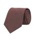 실크혼방 넥타이 브라운