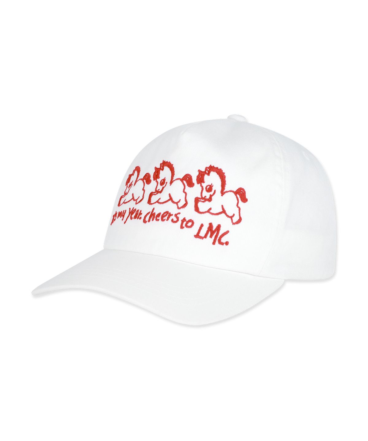 엘엠씨(LMC) NEW YEAR HORSE 5PANEL CAP white