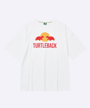 레드부기 오버핏 반팔 (화이트)