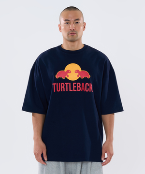 레드부기 오버핏 반팔 (네이비)