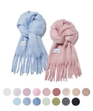 [2PACK]  클라우드 소프트 컬러 머플러 [16 color]
