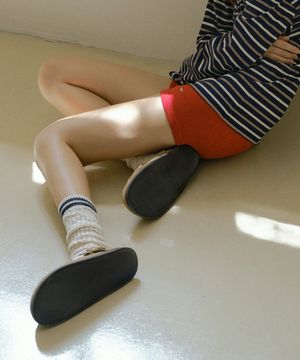 루베온 골지니트 쇼츠 팬츠_Lubeon Shorts_3colors