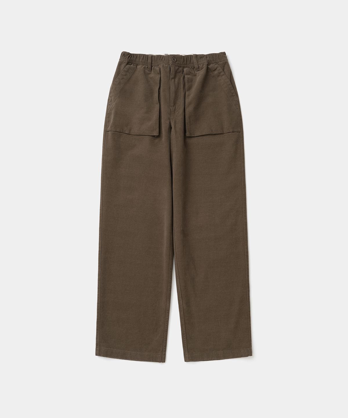 유니폼브릿지(UNIFORM BRIDGE) peach comfort fatigue pants brown