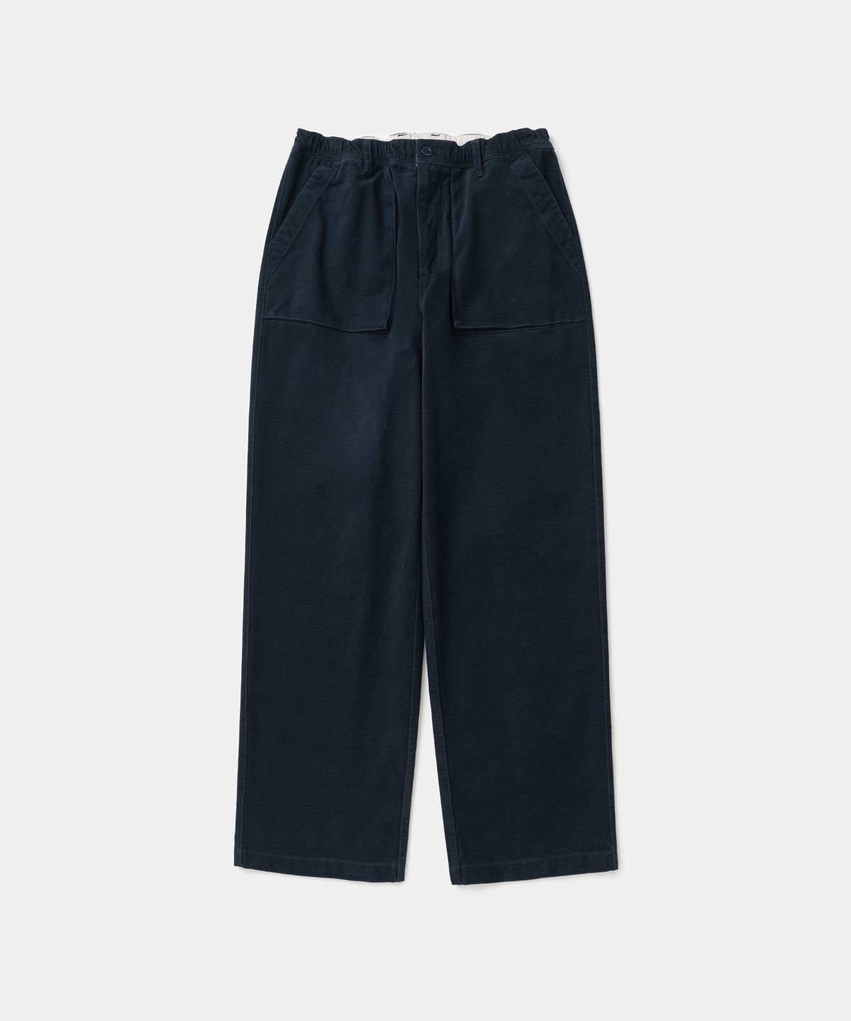 유니폼브릿지(UNIFORM BRIDGE) peach comfort fatigue pants dark navy