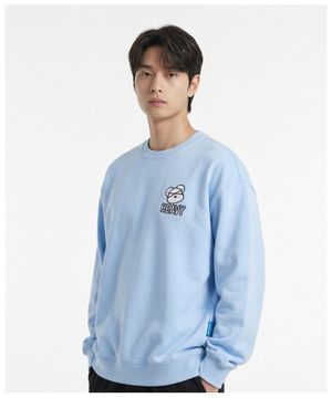 헤비 체인 자수 맨투맨 (소라)