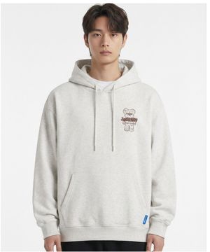 저니 베어 후드 (라이트 그레이)