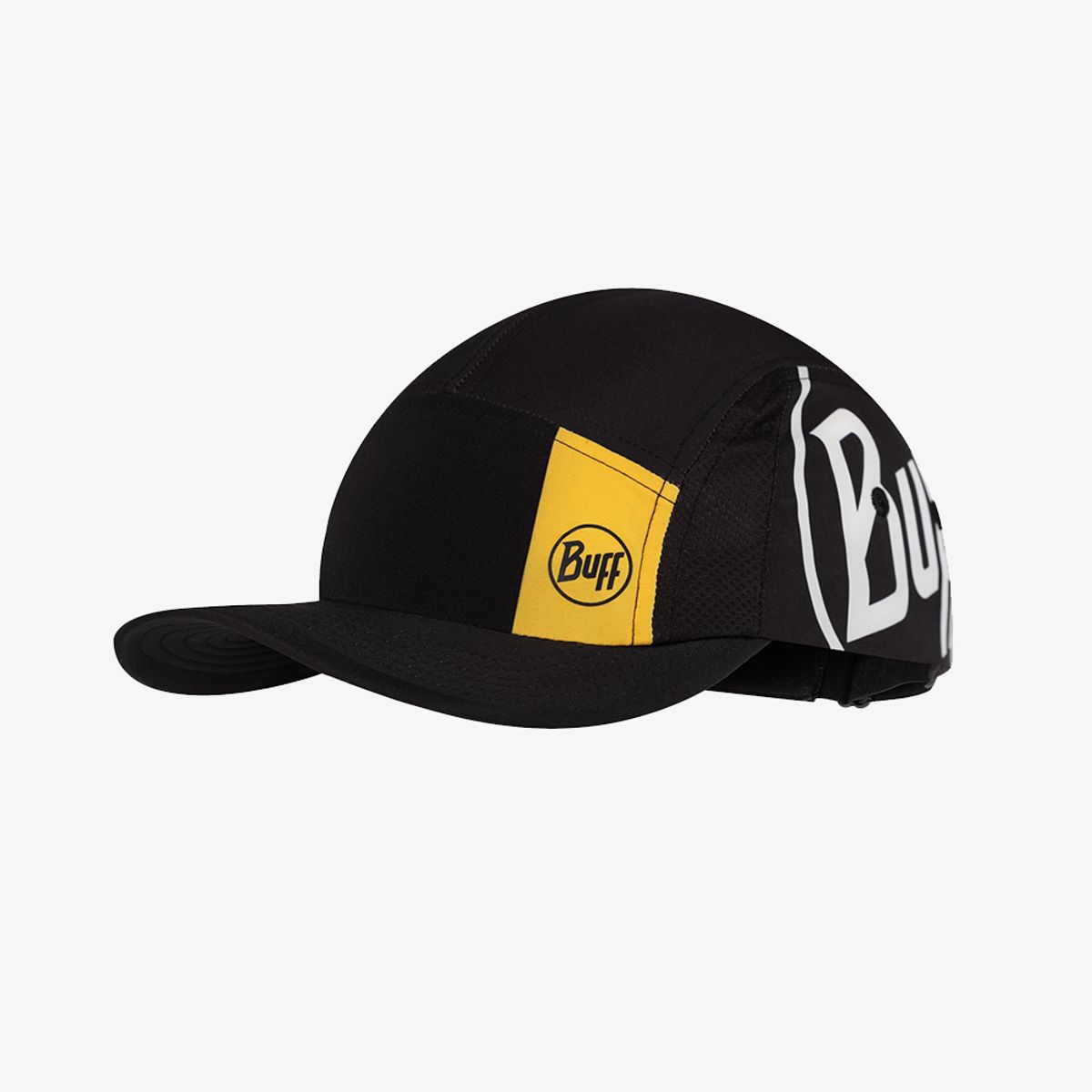 버프(BUFF) 5판넬 고 캡 DOUBLE LOGO BLACK