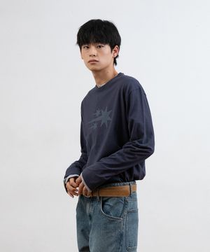 3STAR LS TEE_PURPLE(NG2GSUT561A)