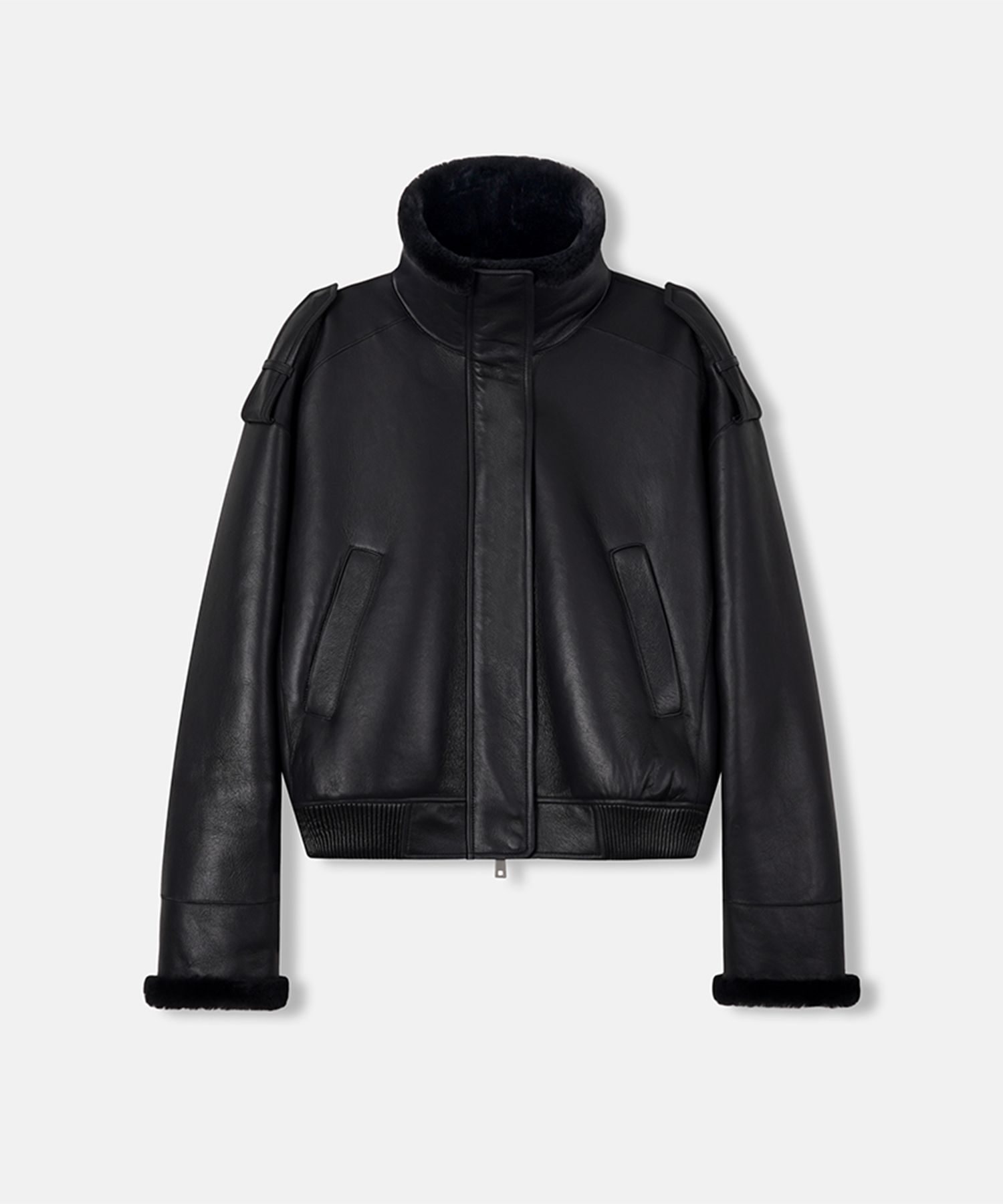 MUSINSA公式 | VERDEMAR Shearling Zip-up Bomber Jacket