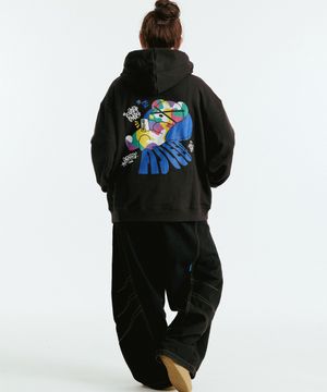 슬립 베어 후드 (블랙)