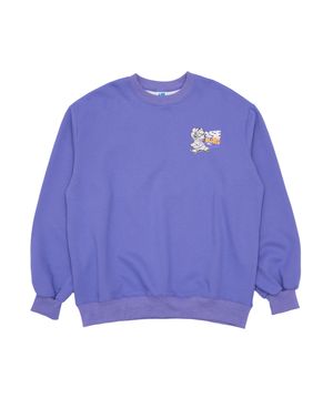 헤드셋 보드 베어 맨투맨 (퍼플)