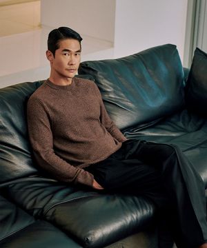 메리노 울 블랜디드 라운드니트_3color