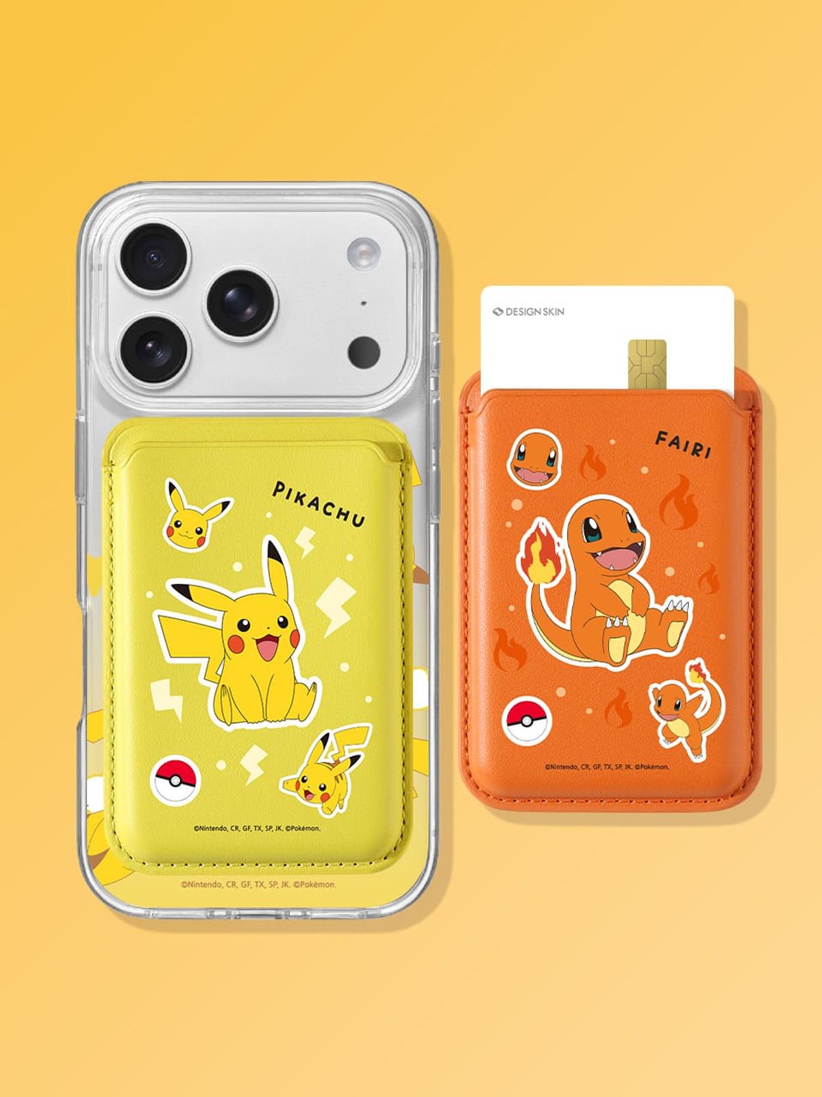 디자인스킨(DESIGNSKIN) [그래픽마켓] 맥세이프 레더 포켓_포켓몬