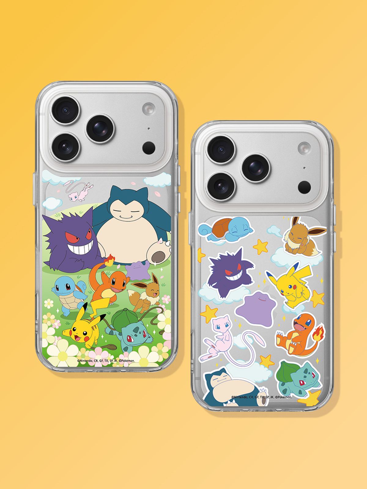 디자인스킨(DESIGNSKIN) [그래픽마켓] 클리어 그래픽 케이스_포켓몬