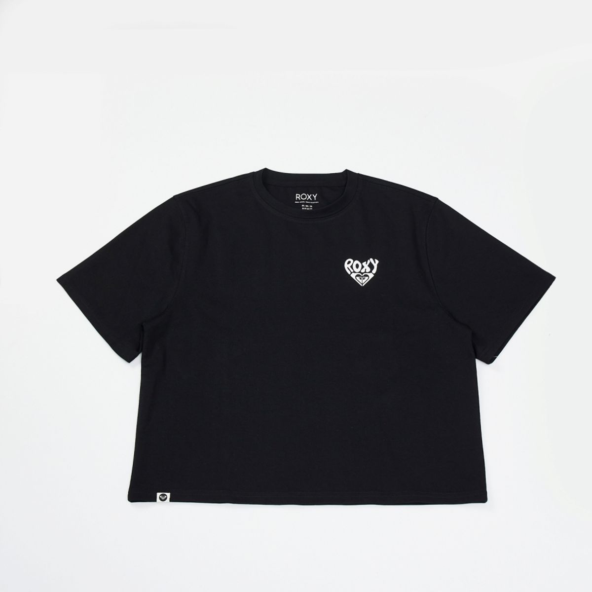 록시(ROXY) 하트 반팔티 (RF21ST107BLK)