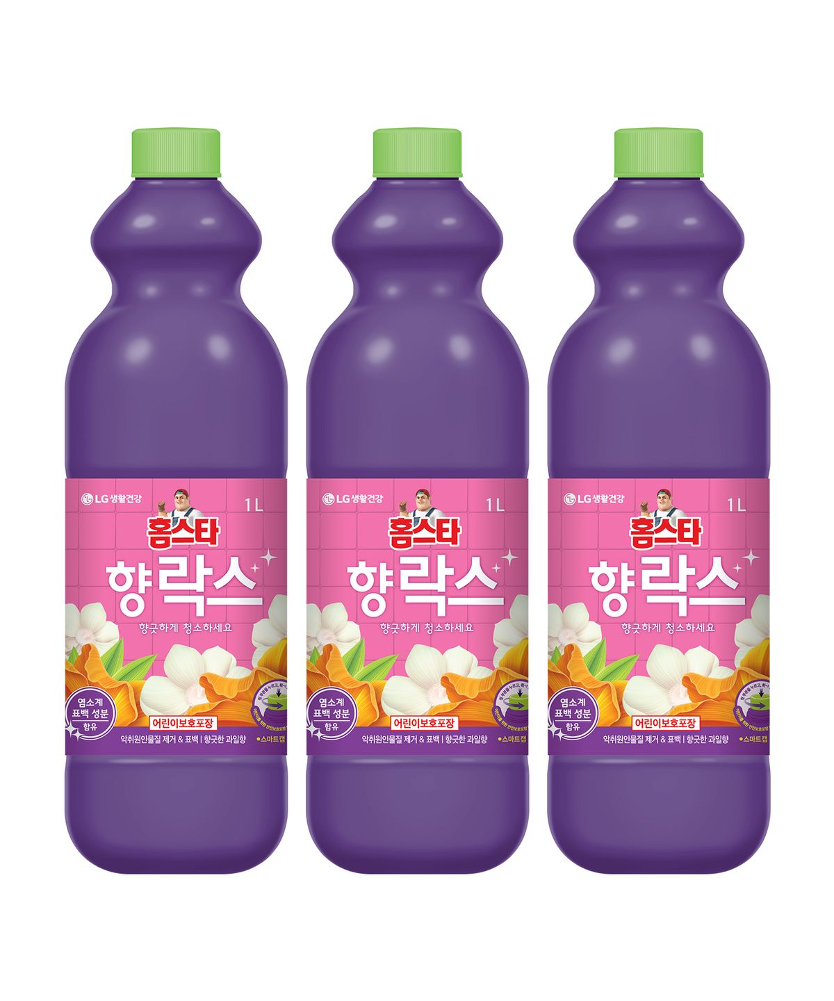 홈스타(HOMESTAR) 향 락스 1L x 3개
