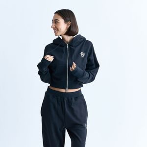 록시 여성 본투비 후디 집업 (RE31HZ106BLK)