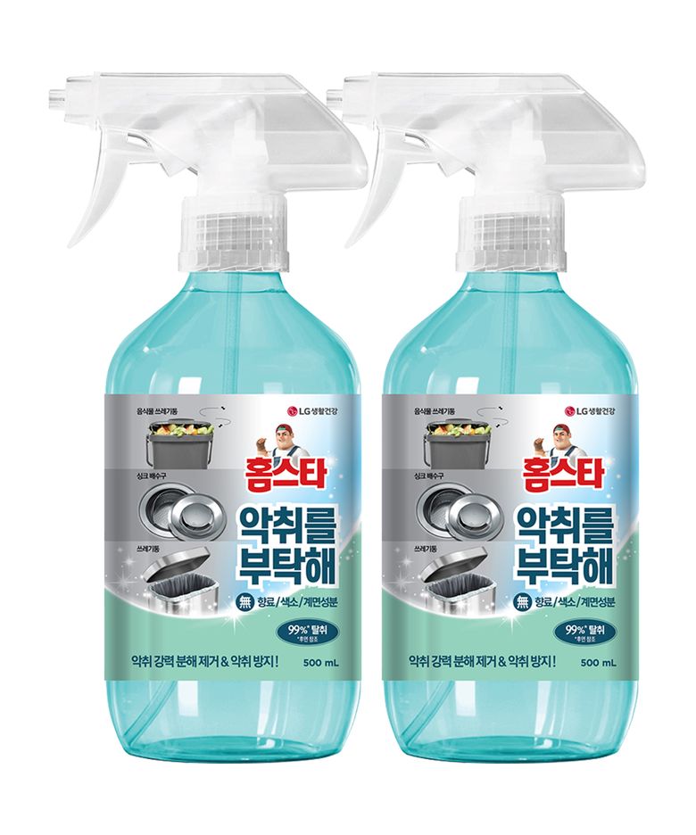 악취를 부탁해 다목적 탈취제 500ml x 2개
