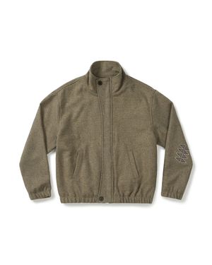 Machete wool blouson / Taupe melange
