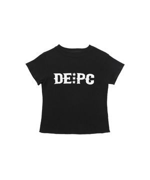 WAFFLE T-SHIRT - BLACK