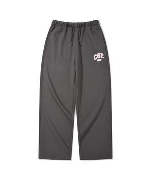 [24년 기모 VER.] CGP 아치 로고 트레이닝 팬츠_차콜