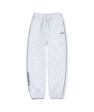 24H 트랙 트레이닝 조거 팬츠_멜란지 그레이