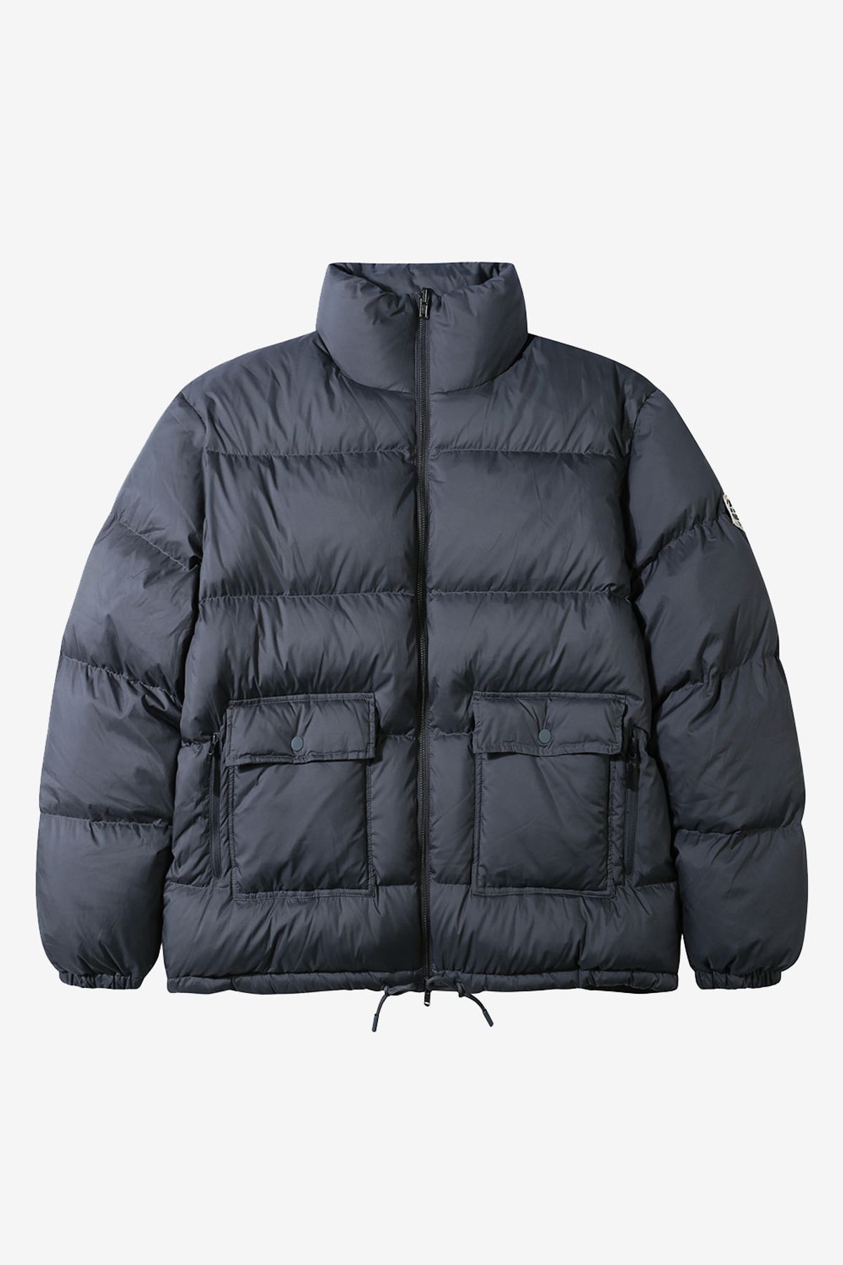 르몽생미셸(LE MONT ST MICHEL) MILIO - REVERSIBLE JACKET_Dark grey