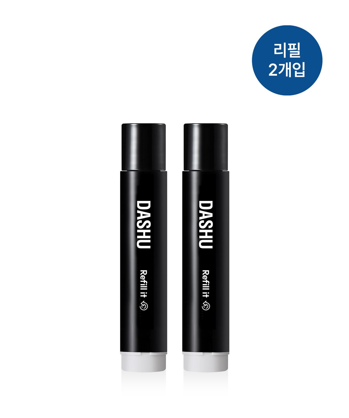 다슈(DASHU) [2개월 사용분/리필전용] 다슈 포 맨 이지 버튼 다운펌 리필 2개
