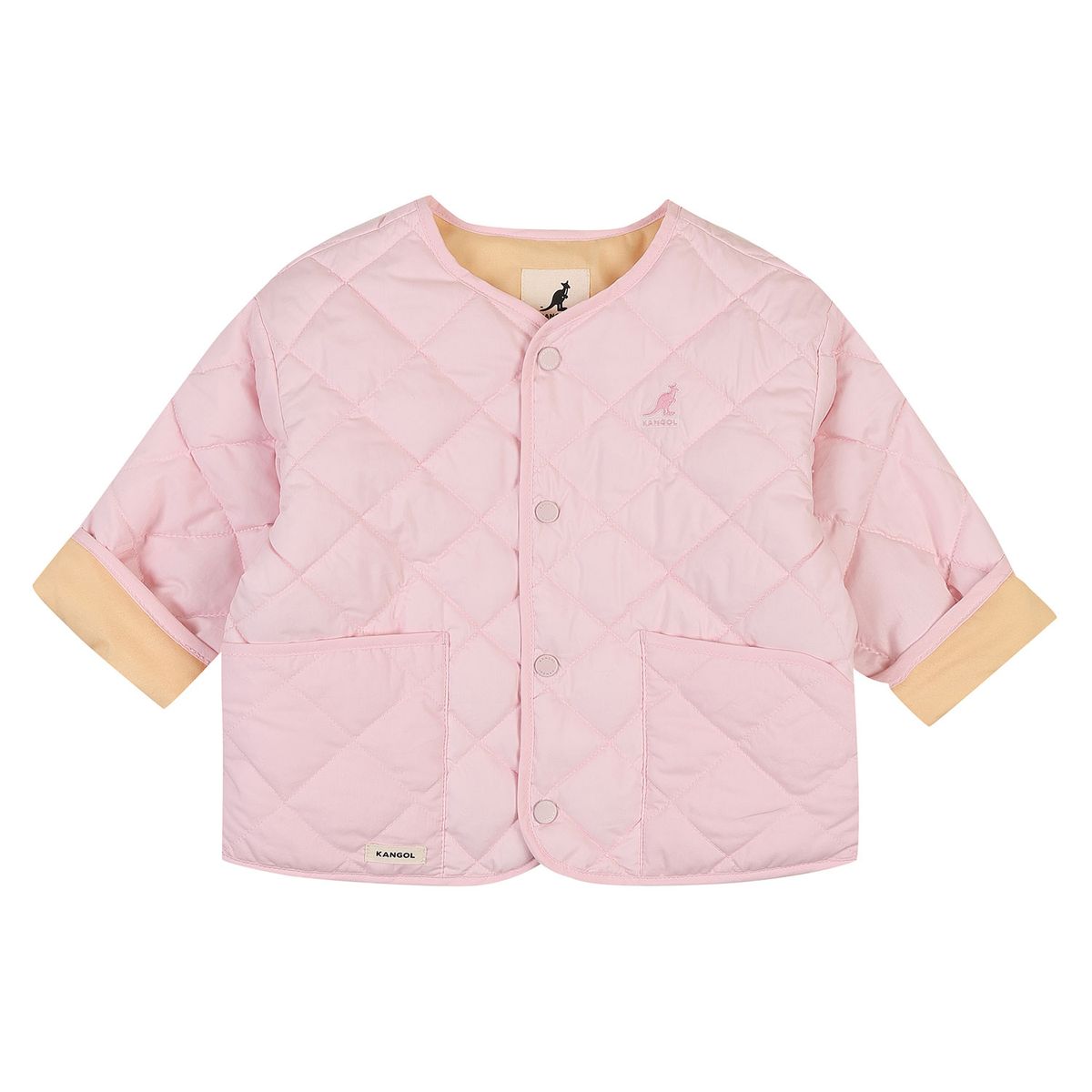 캉골키즈(KANGOL KIDS) [베이비] 라이트 패디드 점퍼 SA 0C01 핑크
