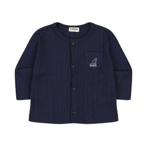 [베이비] 리브드 가디건 SA 0A01 네이비