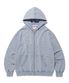 EVERYDAY AECA CLOVER ZIP UP HOODIE-LIGHT BLUE