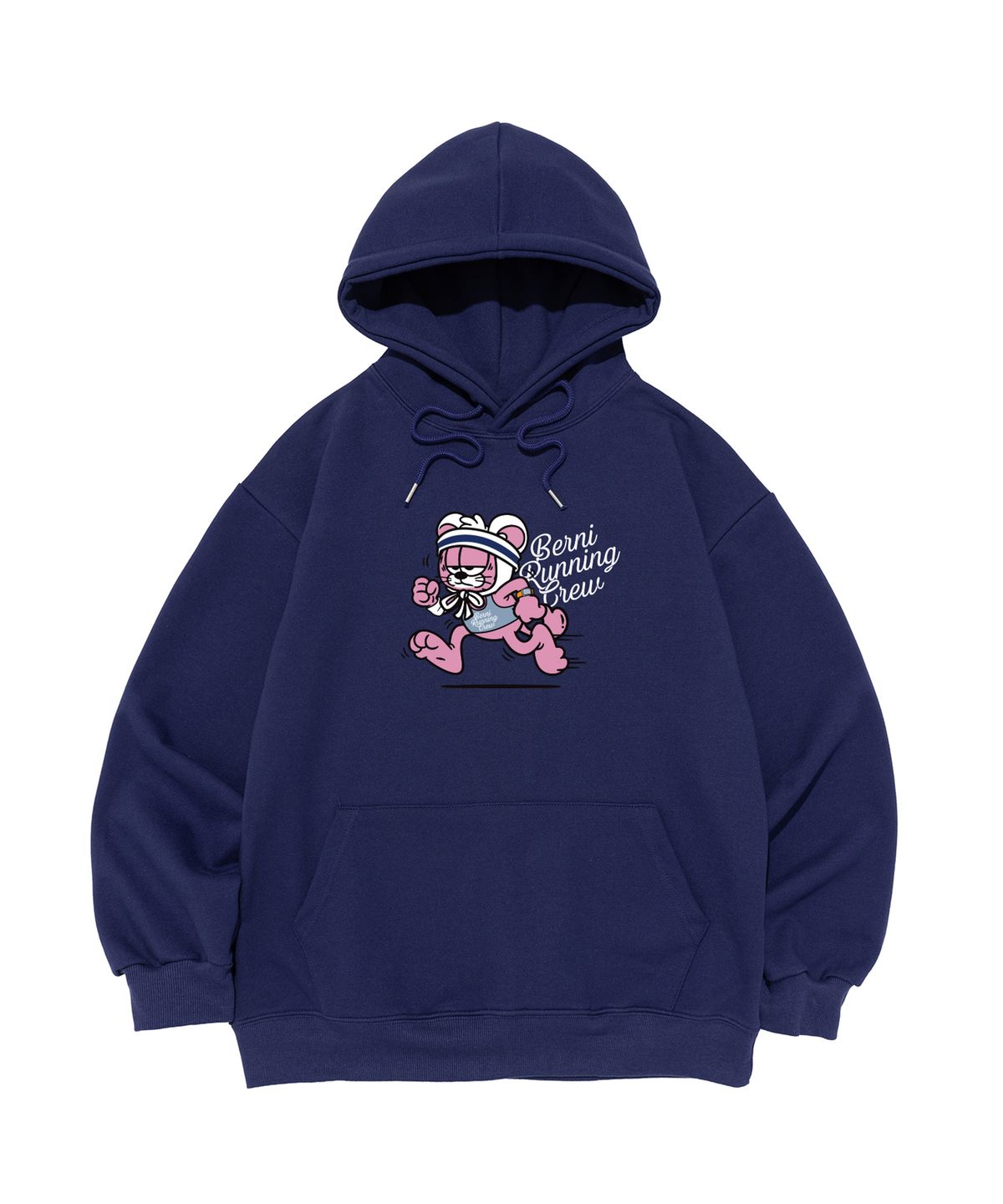 베르니(BERNI) BERNI RUNNING CLUB HOOD (BLUE)