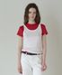 50s EMBROIDERED SLEEVELESS T-SHIRT_WHITE