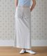 H-LINE JERSEY MAXI SKIRT LIGHT GREY