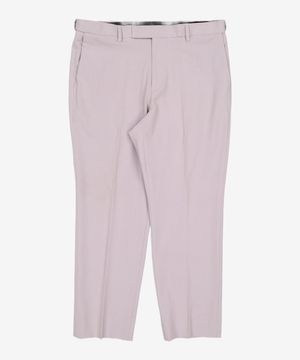 라이트웨이트 릴렉스드 테이퍼드 히든 밴딩 크롭 슬랙스 [라이트 그레이] 34