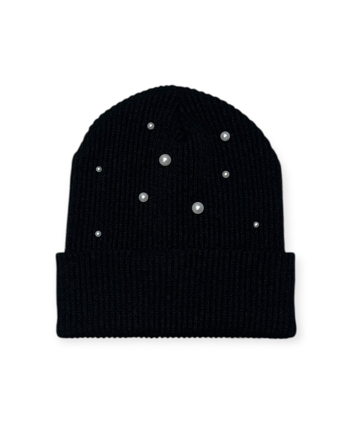 본슬리피(BORN SLIPPY) Stardust Rib Knit Beanie (Black)