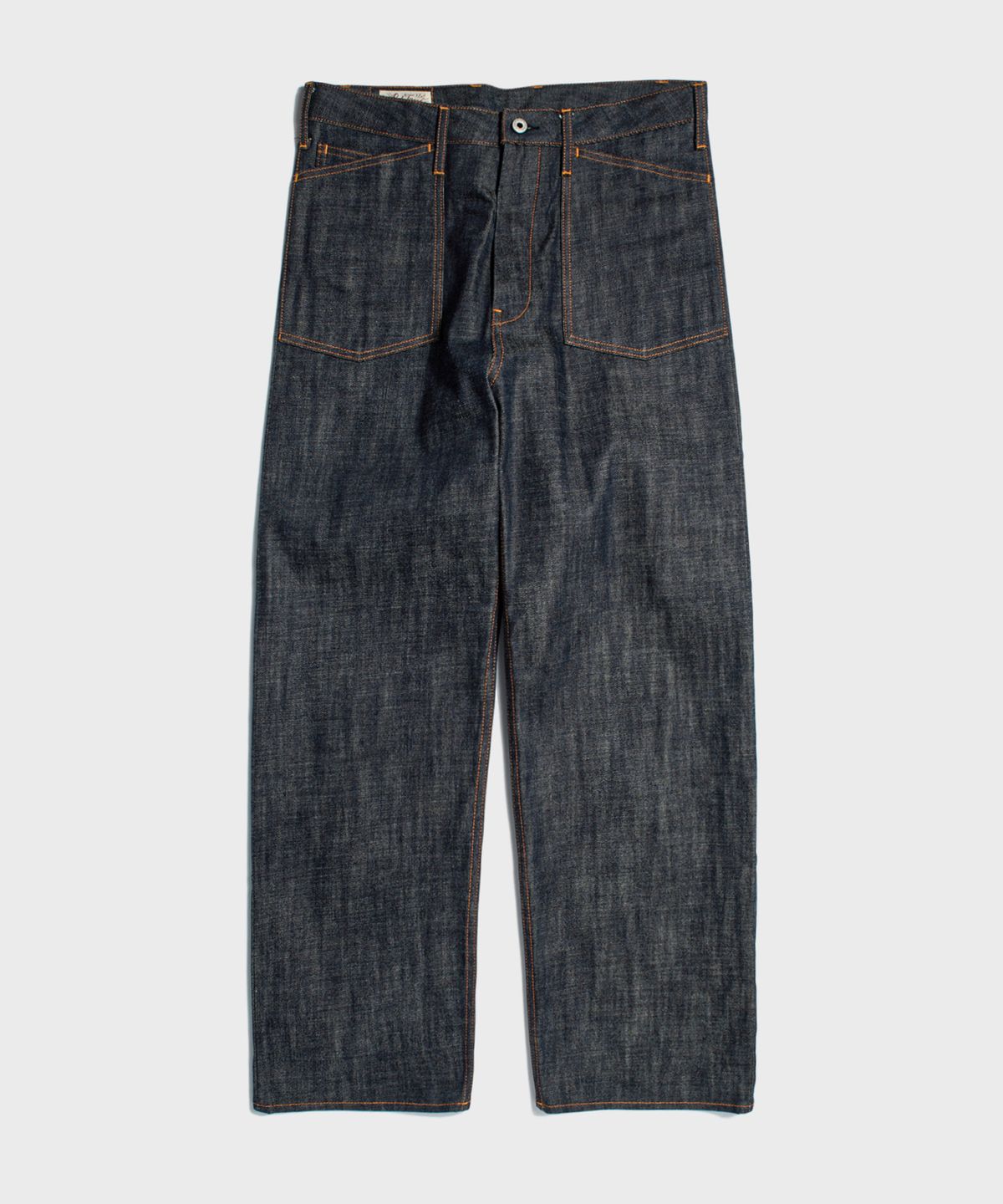 레드토네이도(RED TORNADO) Work Straight Selvedge Denim Jeans Indigo
