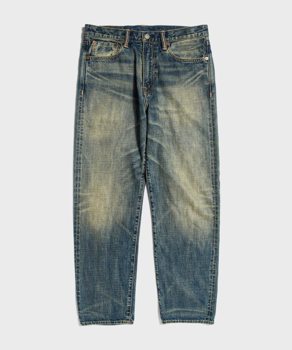 레드토네이도(RED TORNADO) 1955 Heritage Selvedge Denim Jeans Washed Indigo
