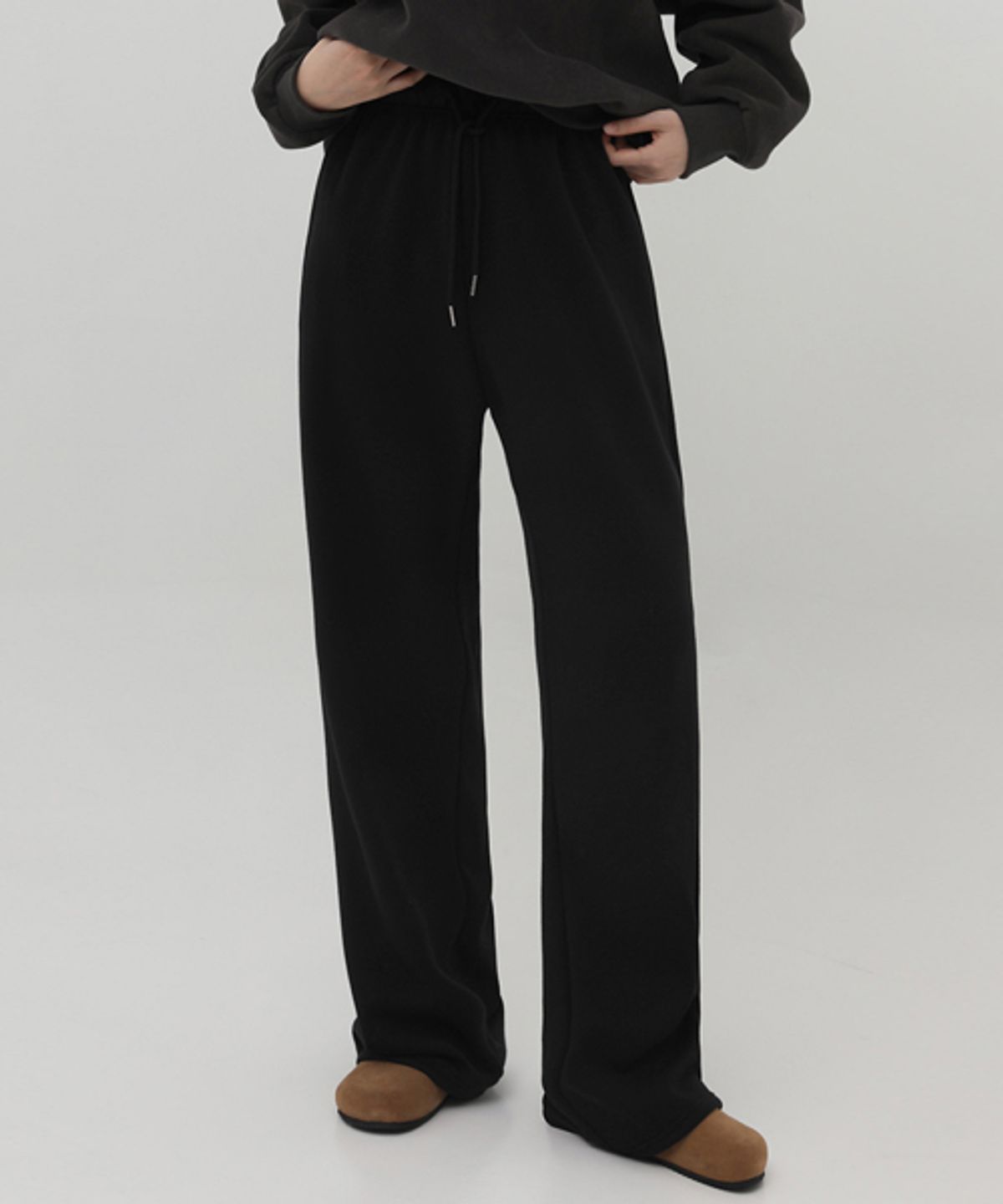 엘뮤즈(LMUSE) [150/160.ver] WIDE PANTS.030 -밍크안감/2color