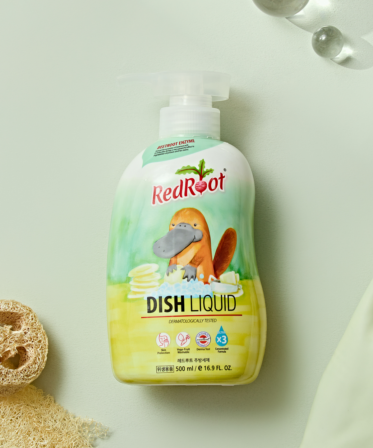 레드루트(REDROOT) 레드루트 안심 라임향 주방세제 500ml
