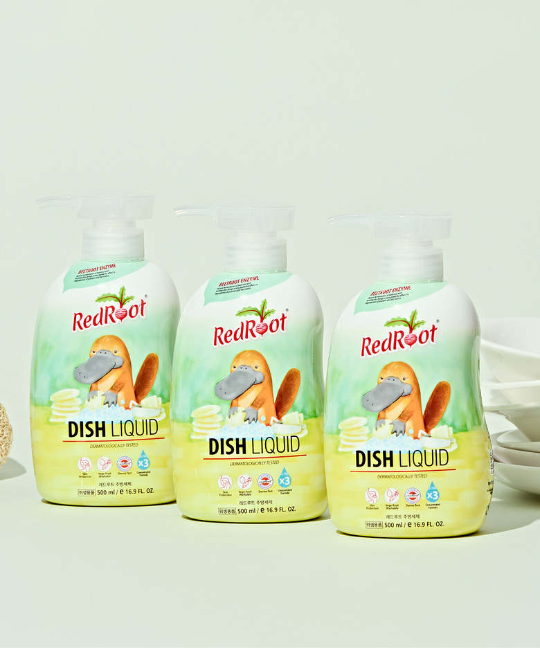 [무럭베페특가] 레드루트 안심 라임향 주방세제 500ml * 3통