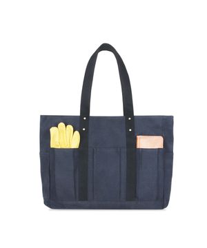 8 Pocket 3 Way Bag_Wax Canvas Navy