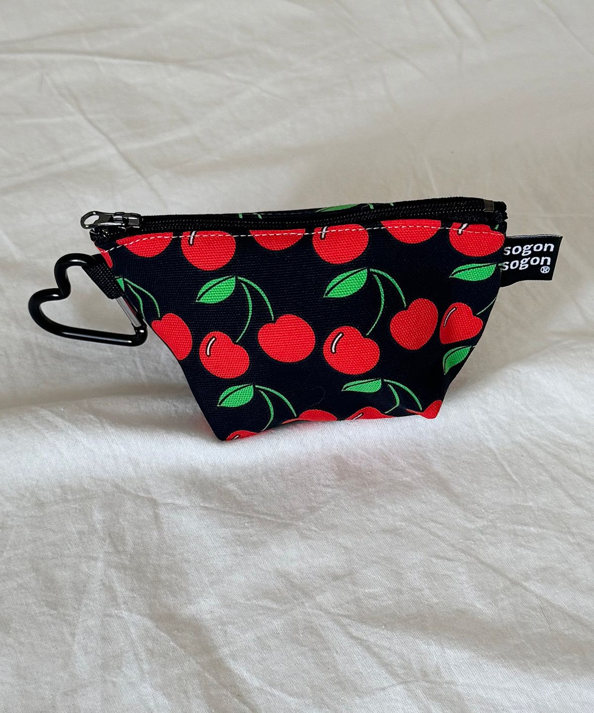 소곤소곤(SOGONSOGON) cherry keyring pouch s