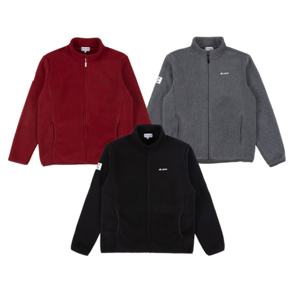 라카이(LAKAI) [상의] KR건곤감리 그래피티 후리스 집업 (S~3XL)